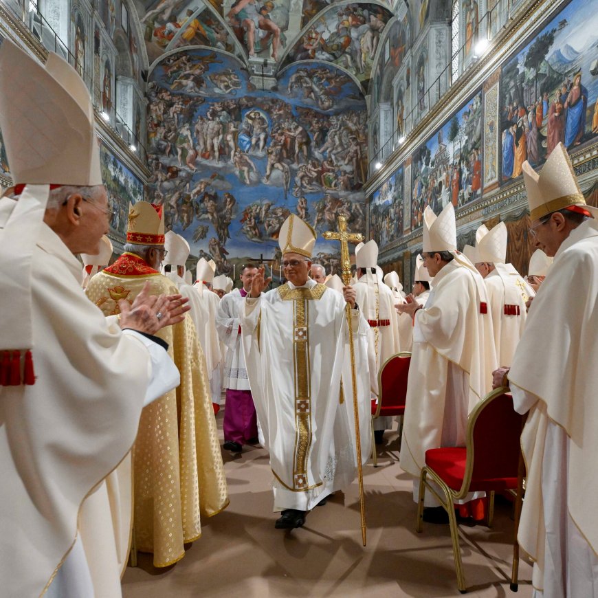 Pope Leo XIV Aligns Himself With ‘Ordinary People’ in His First Mass